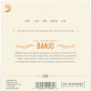 Banjostrenger D'Addario EJ61, Nikkel, 010-023 Medium