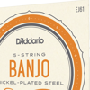 Banjostrenger D'Addario EJ61, Nikkel, 010-023 Medium