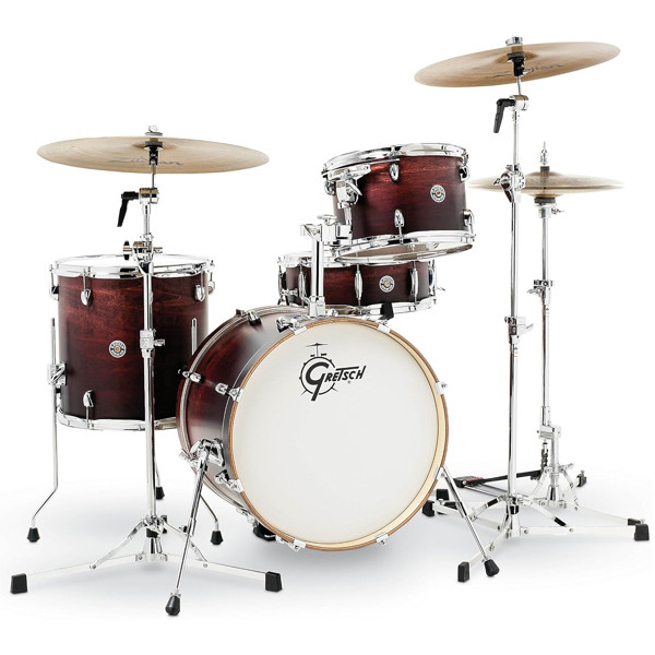 Trommesett Gretsch Catalina Club CC2-J484-SAF, 18 Shell Pack, Satin Antique Fade