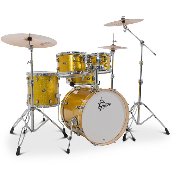Trommesett Gretsch Catalina Maple CM2-E605-LSB, 20 Shell Pack, Lemon Sparkle
