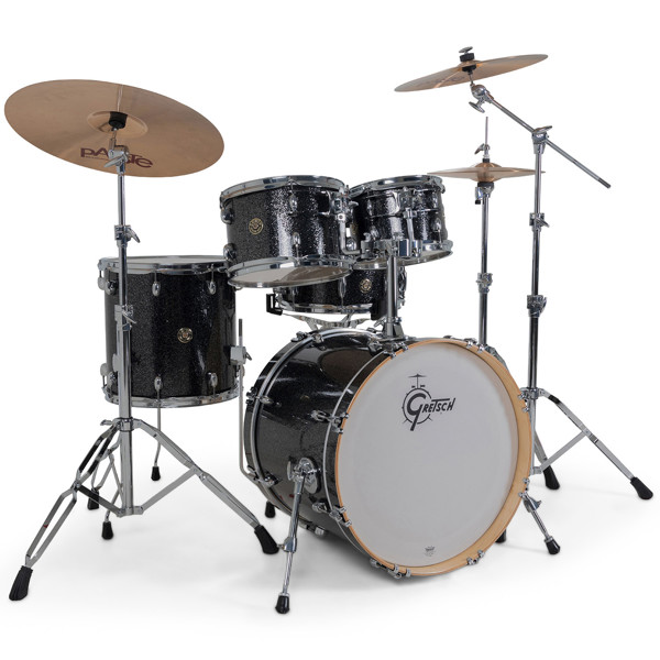 Trommesett Gretsch Catalina Maple CM2-E605-BS, 20 Shell Pack, Black Stardust