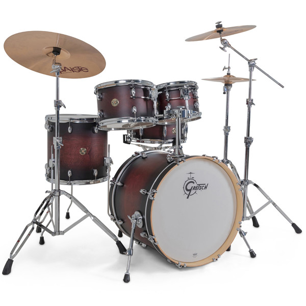 Trommesett Gretsch Catalina Maple CM2-E605-SDCB, 20 Shell Pack, Satin Deep Cherry Burst
