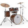 Trommesett Gretsch Catalina Maple CM2-E605-WG, 20 Shell Pack, Walnut Glaze