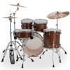 Trommesett Gretsch Catalina Maple CM2-E605-WG, 20 Shell Pack, Walnut Glaze