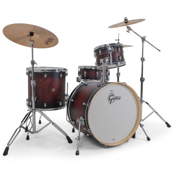 Trommesett Gretsch Catalina Maple CM2-E624-SDCB, 22 Shell Pack, Satin Deep Cherry Burst