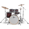 Trommesett Gretsch Catalina Maple CM2-E625-SDCB, 22 Shell Pack, Satin Deep Cherry Burst