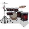 Trommesett Gretsch Catalina Maple CM2-E627-DCB, 22 Shell Pack, Deep Cherry Burst