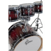 Trommesett Gretsch Catalina Maple CM2-E627-DCB, 22 Shell Pack, Deep Cherry Burst
