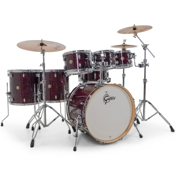 Trommesett Gretsch Catalina Maple CM2-E627-PG, 22 Shell Pack, Purple Gloss