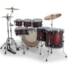 Trommesett Gretsch Catalina Maple CM2-E627-SDCBS, 22 Shell Pack, Satin Deep Cherry Burst