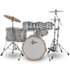 Trommesett Gretsch Catalina Maple CM2-E627-SS, 22 Shell Pack, Silver Sparkle
