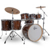 Trommesett Gretsch Catalina Maple CM2-E627-WG, 22 Shell Pack, Walnut Glaze