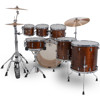 Trommesett Gretsch Catalina Maple CM2-E627-WG, 22 Shell Pack, Walnut Glaze