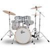 Trommesett Gretsch Catalina Maple CM2-E605-SS, 20 Shell Pack, Silver Sparkle