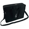 Noteveske - Music Portfolio Bag G-Clef, Black