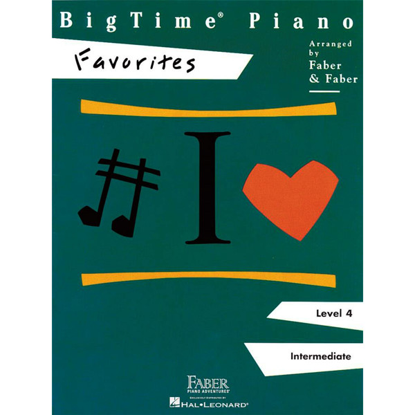 Big Time Piano Favorites Level 4, arr, Faber & Faber