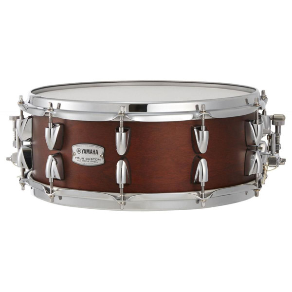 Skarptromme Yamaha Tour Custom TMS1455CHS, 14x5,5, Maple, Chocolate Satin
