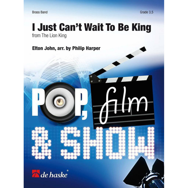 I Just Can't Wait To Be King, from Lion King, Elton John arr. Philip Harper. Brass Band
