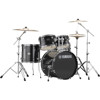 Trommesett Yamaha Rydeen, 20 m/Stativpakke, Black Glitter