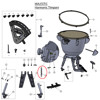 Majestic Pull spring, 6x60 DPPMT26-014, For timpani - Harmonic