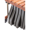 Marimba Bergerault Signature Classic MB50-AB, Honduras Rosewood, 5 Oct. C2-C7, 72-39mm Wide Bars, Black/Black