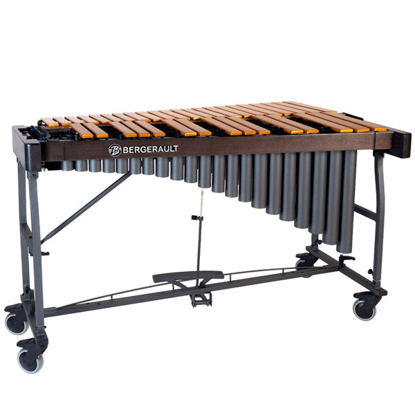 Vibrafon Bergerault Signature Voyager BV30VG, 3 Octaves, F3-F6, 58-38mm Bars, w/Motor, Gold