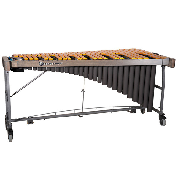 Vibrafon Bergerault Signature BV40G, 4 Octaves, C3-C6, 58-38mm Bars, w/Motor, Gold