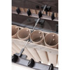 Marimba Bergerault Signature Classic MB50-GW, Honduras Rosewood, 5 Oct. C2-C7, 72-39mm Wide Bars, Grey Stain/Champagne