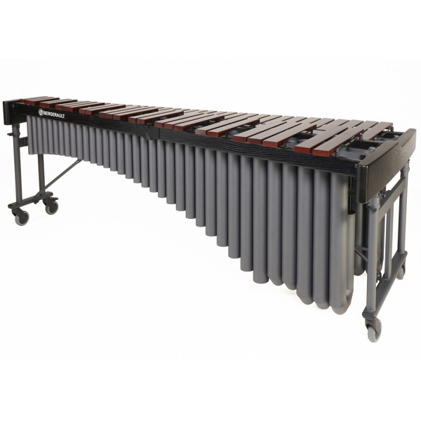 Marimba Bergerault Campus Basse Concert MCBH, Honduras Rosewood, 4 2/3 Oct. F2-C7, 70-40mm Wide Bars
