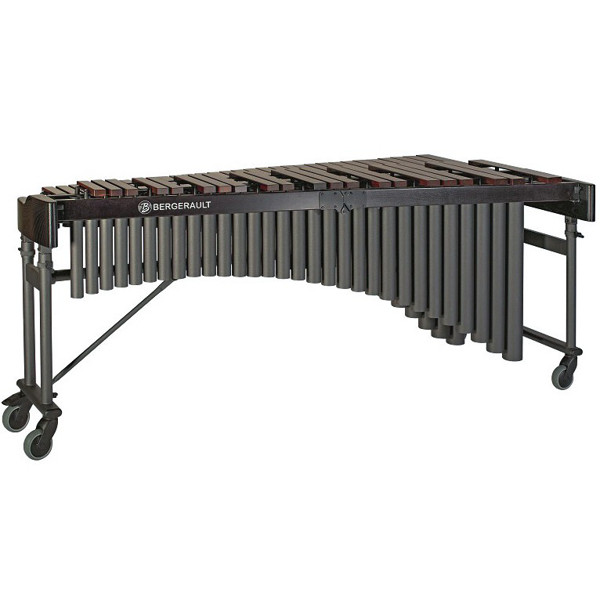 Marimba Bergerault Campus Classic MCPE, Padouk, 4 1/3 Oct. A2-C7, 70-40mm Wide Bars