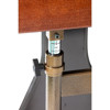Marimba Bergerault Signature Solo BM50S-GW, Honduras Rosewood, 5 Oct. C2-C7, 74-40mm Wide Bars, Grey Stain/Champagne