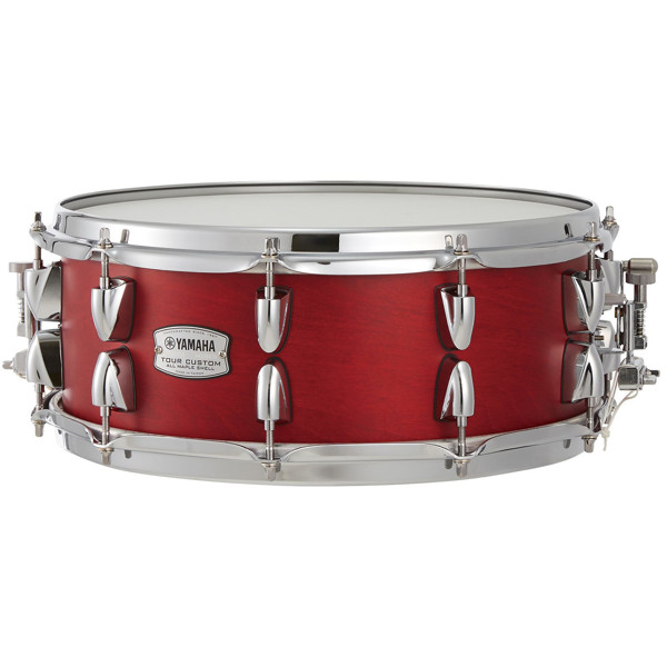 Skarptromme Yamaha Tour Custom TMS1455CAS, 14x5,5, Maple, Candy Apple Satin