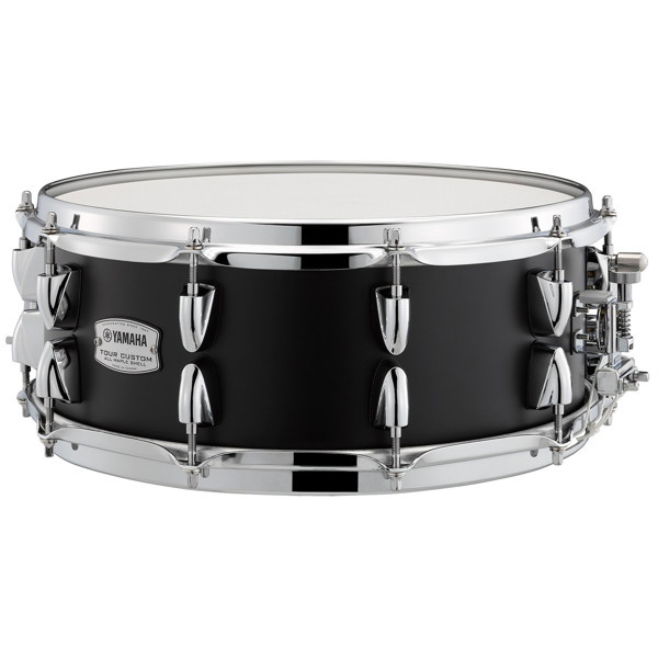 Skarptromme Yamaha Tour Custom TMS1455LCS, 14x5,5, Maple, Licorice Satin