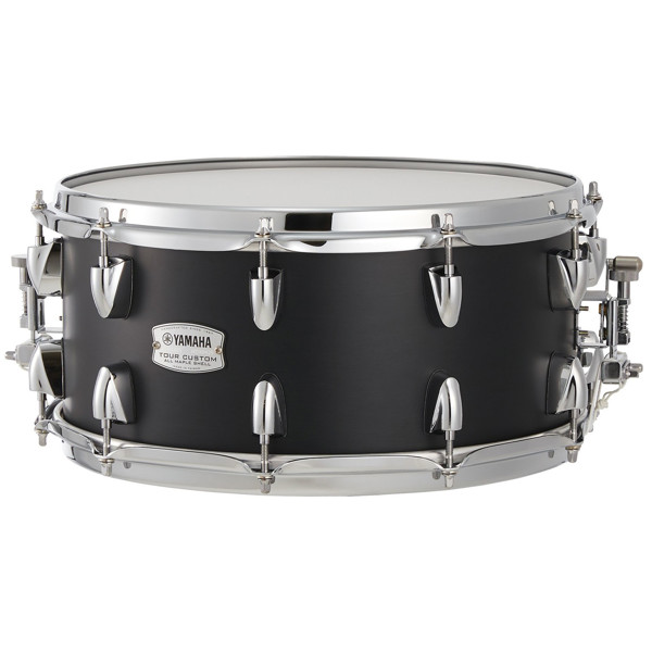 Skarptromme Yamaha Tour Custom TMS1465LCS, 14x6,5, Maple, Licorice Satin