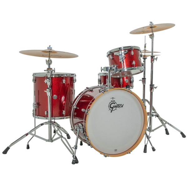 Trommesett Gretsch Catalina Club CT1-R424, 22 Shell Pack, Gloss Crimson Burst