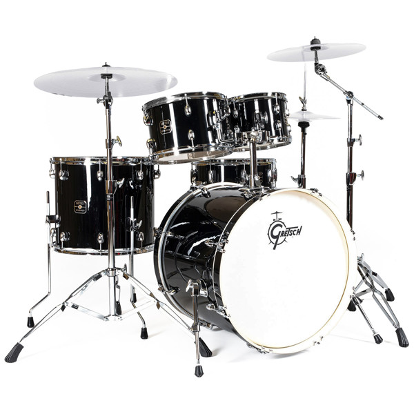Trommesett Gretsch Energy GE4E825R-5BK, 22 w/Hardware, Black