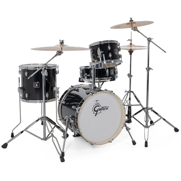Trommesett Gretsch Energy GE4S464B, 16 u/Hardware, Black