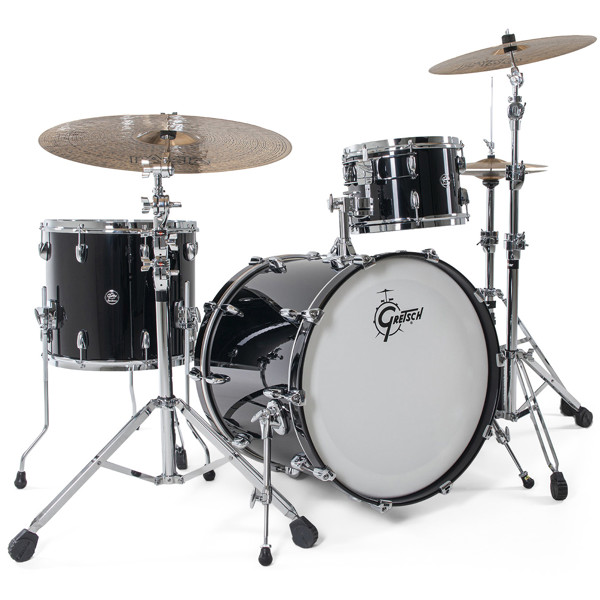 Trommesett Gretsch Renown Maple RN2-E823-PB, 22 Shell Pack, Piano Black