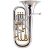 Euphonium Sterling Virtuoso, Trigger og 4 ventiler,  Large Bore, Forsølvet