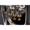 Euphonium Sterling Virtuoso, Trigger og 4 ventiler,  Large Bore, Forsølvet