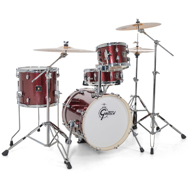 Trommesett Gretsch Energy GE4S464RS, 16 u/Hardware, Ruby Sparkle