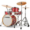 Trommesett Sonor AQX Jazz Set, 4 Pc, 18, Red Moon Sparkle, Shell Pack