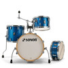 Trommesett Sonor AQX Jazz Set, 4 Pc, 18, Blue Ocean Sparkle, Shell Pack
