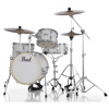 Trommesett Pearl Midtown MT564/C-D33, 16, Chrome Hwd, Pure White