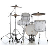 Trommesett Pearl Midtown MT564/C-D33, 16, Chrome Hwd, Pure White