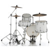 Trommesett Pearl Midtown MT564/C-D33, 16, Chrome Hwd, Pure White