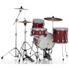 Trommesett Pearl Midtown MT564/C-D747, 16, w/Hardware, Matte Red
