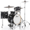 Trommesett Pearl Midtown MT564/C-D752, 16, w/Hardware, Matte Asphalt Black