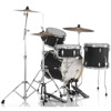 Trommesett Pearl Midtown MT564/C-D752, 16, w/Hardware, Matte Asphalt Black