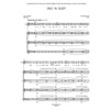 Only in Sleep, Eriks Esenvalds, Solo Voice, Mixed Choir [SSAATTBB] and Percussion, Vocal Score